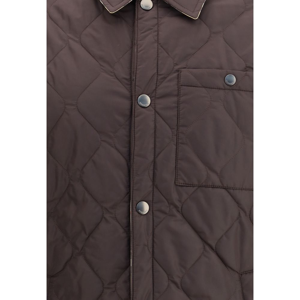 Brown Polyamide Coat