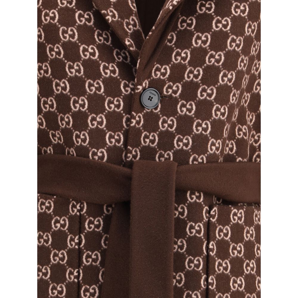Brown Wool Coat