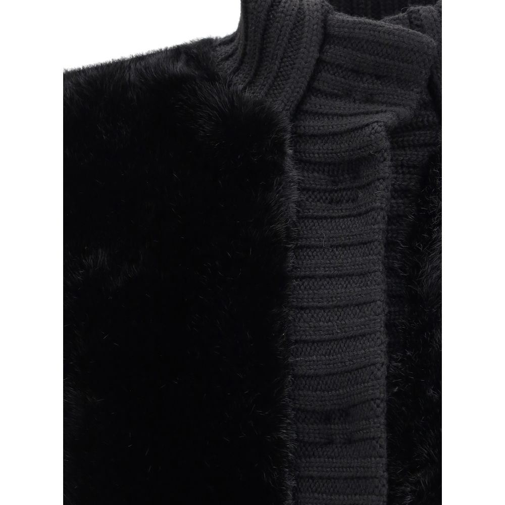 Black Polyester Clothing