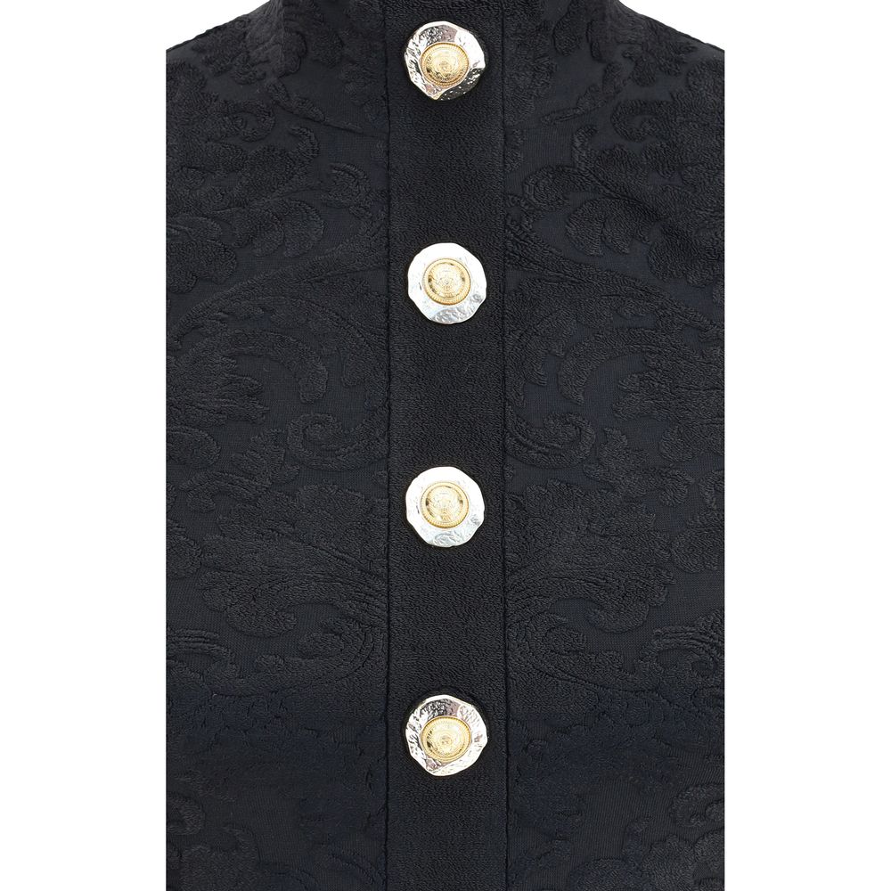 Black Viscose Top