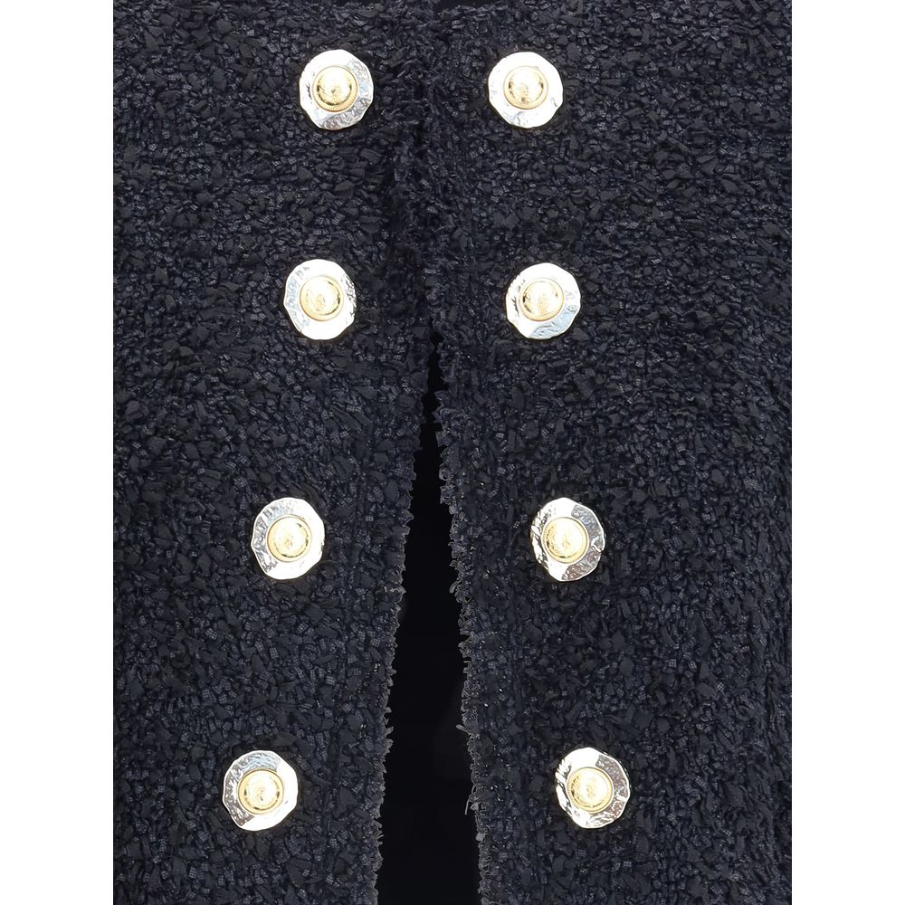 Black Polyamide Coat