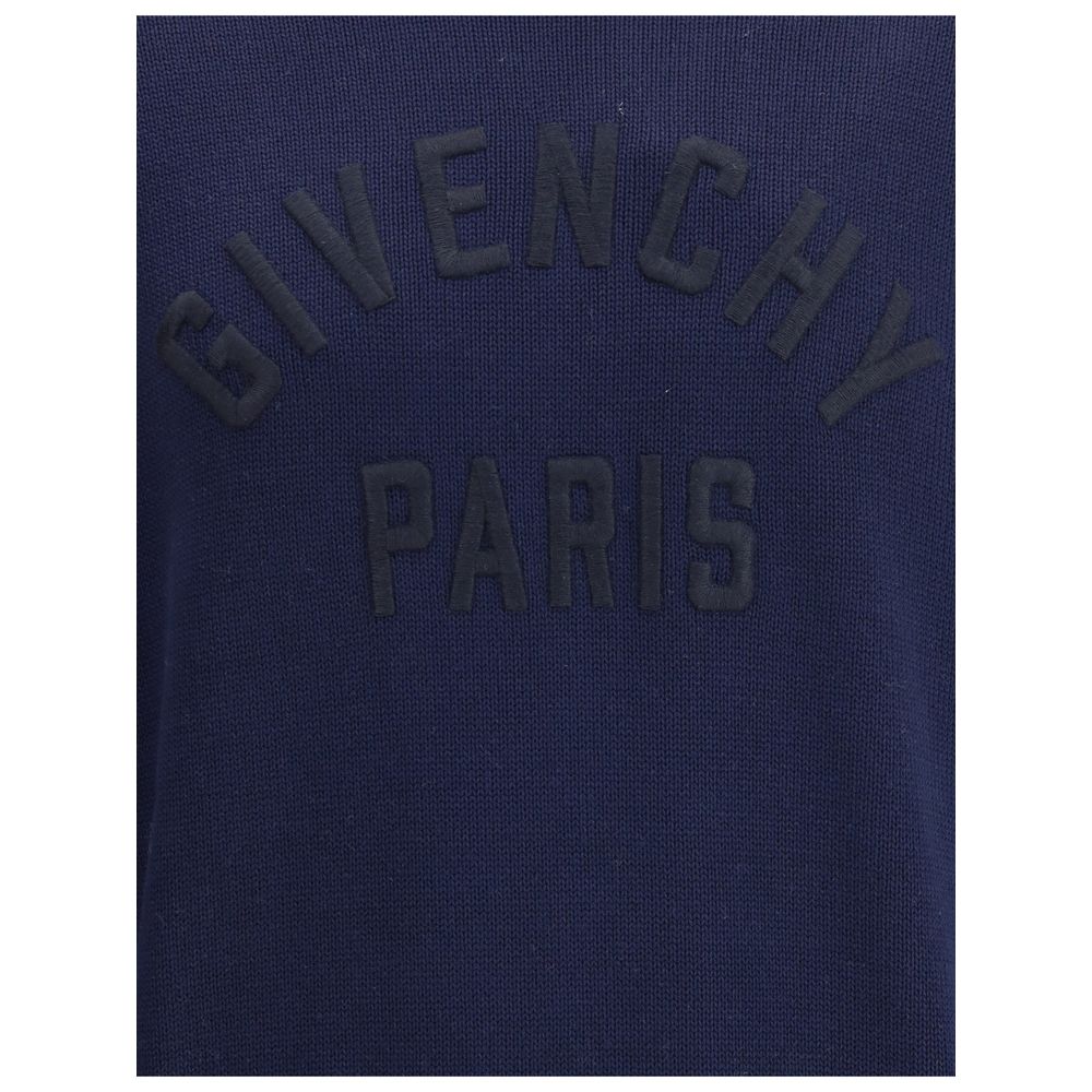 Blue Cotton Sweatshirt