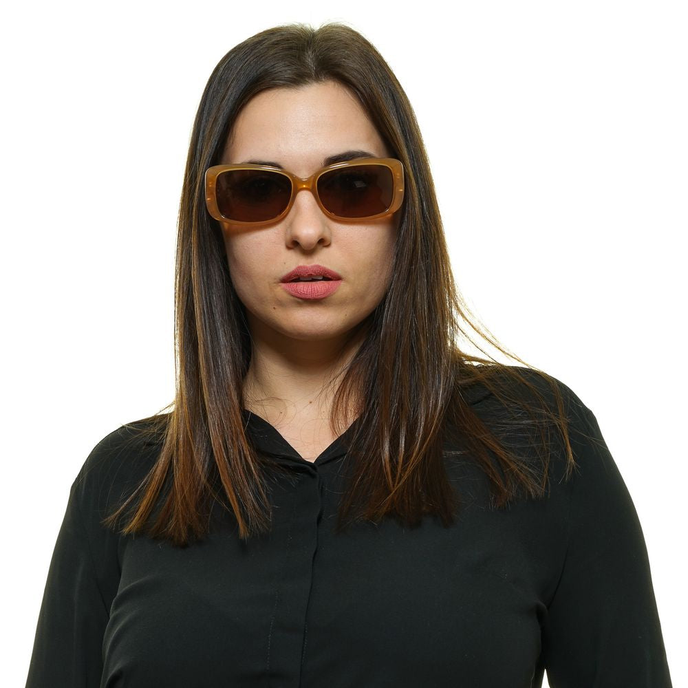 Brown Plastic Sunglasses