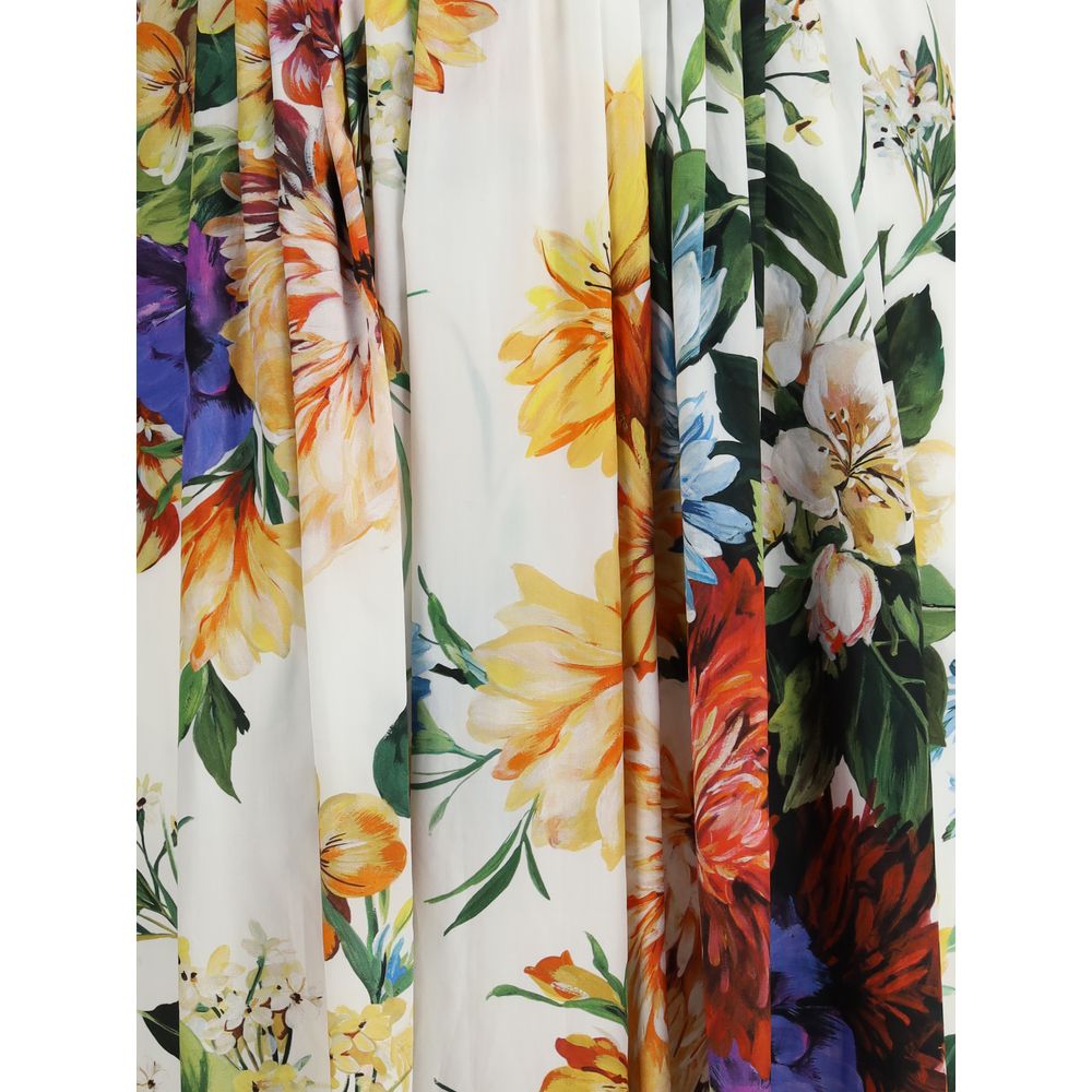 Multicolor Cotton Casual Dress