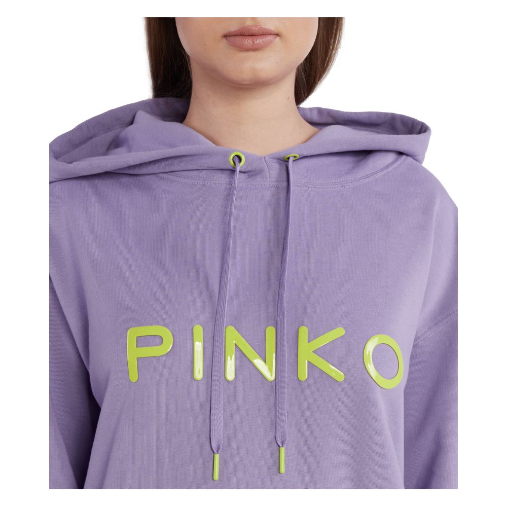 Purple Cotton Women Sweater