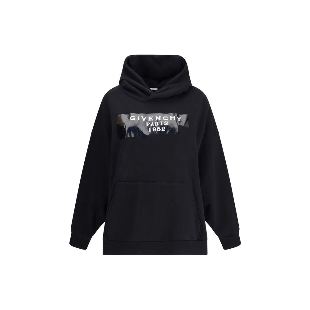 Black Cotton Sweatshirt