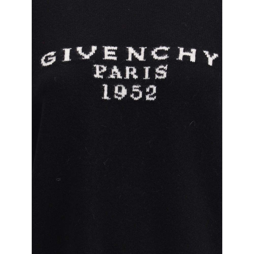 Black Wool Sweatshirt