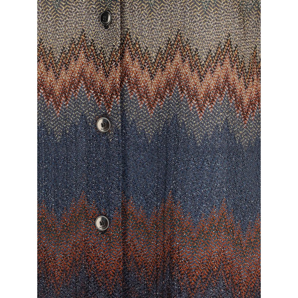 Multicolor Viscose Pattern Shirt
