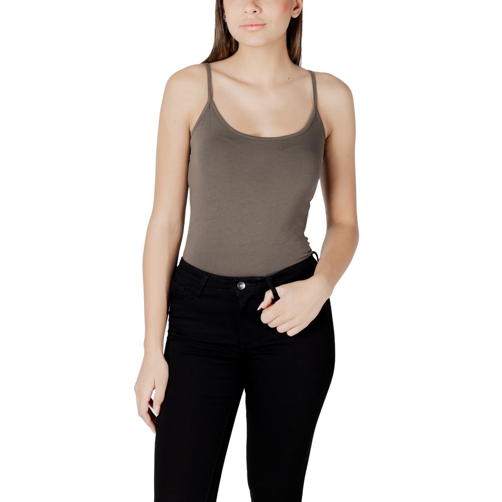Green Cotton Tank Tops