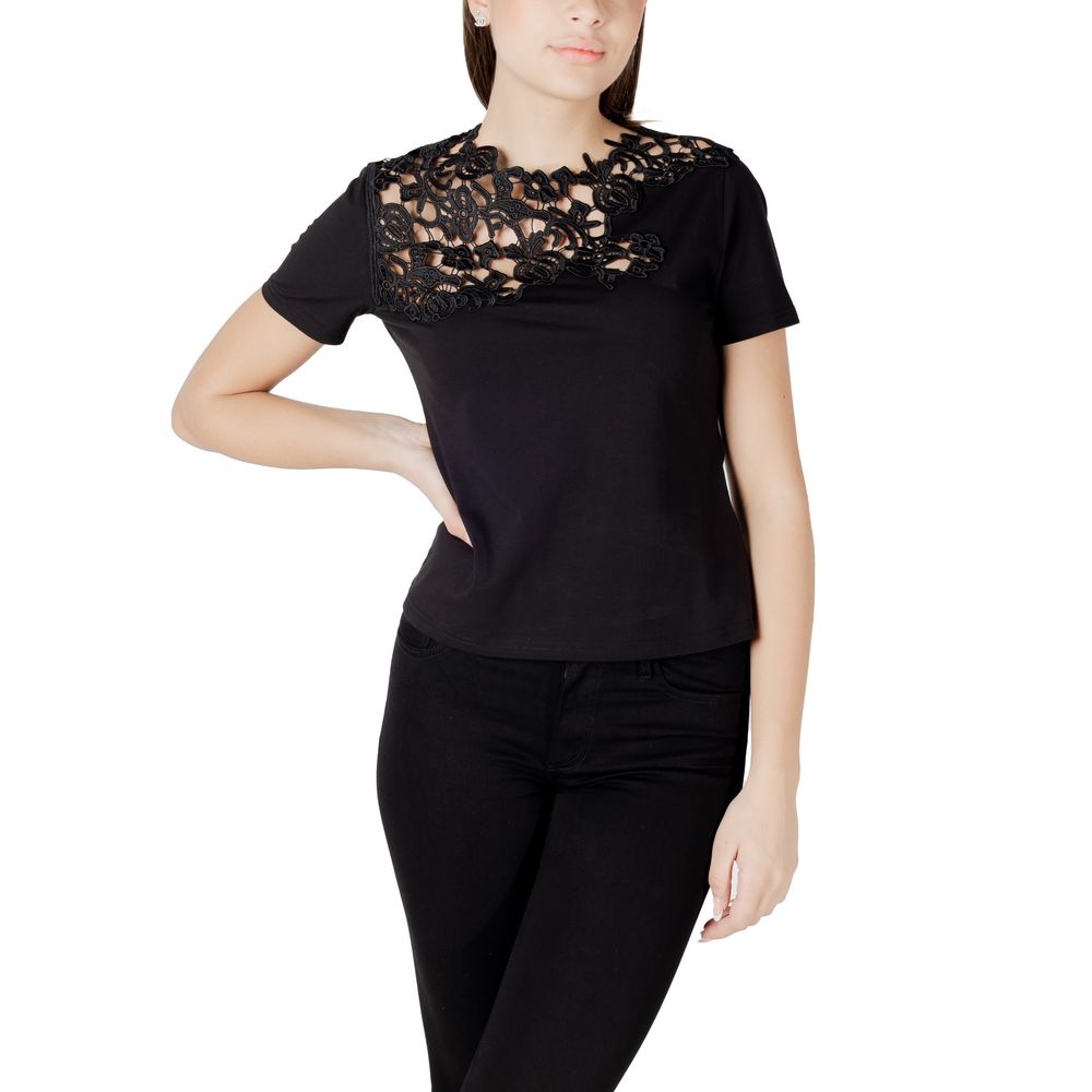 Black Cotton T-Shirt