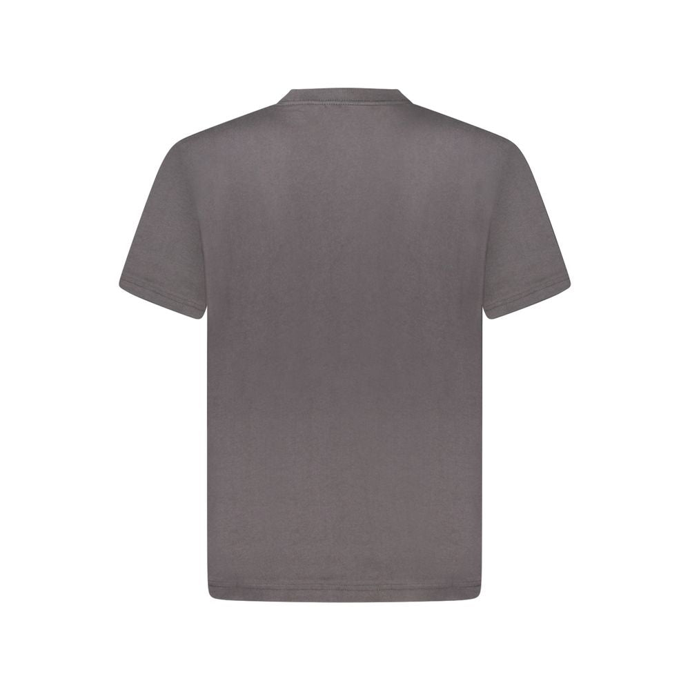 Black Cotton Men T-Shirt