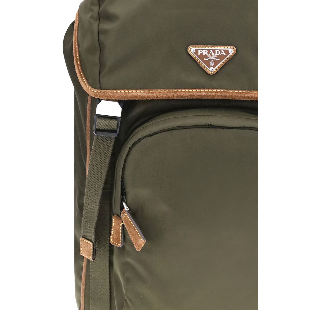Green Recycled Polyamide Backpack