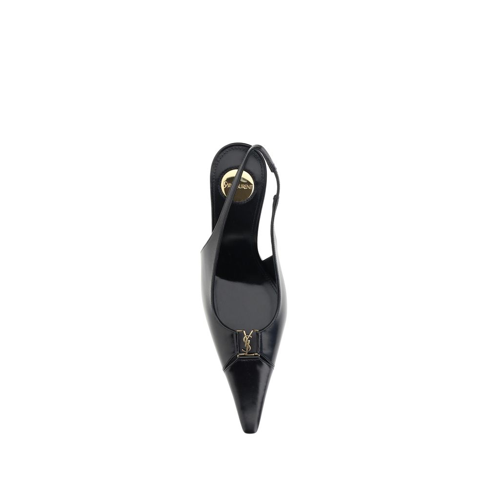 Black Calf Leather Bos Taurus Pumps