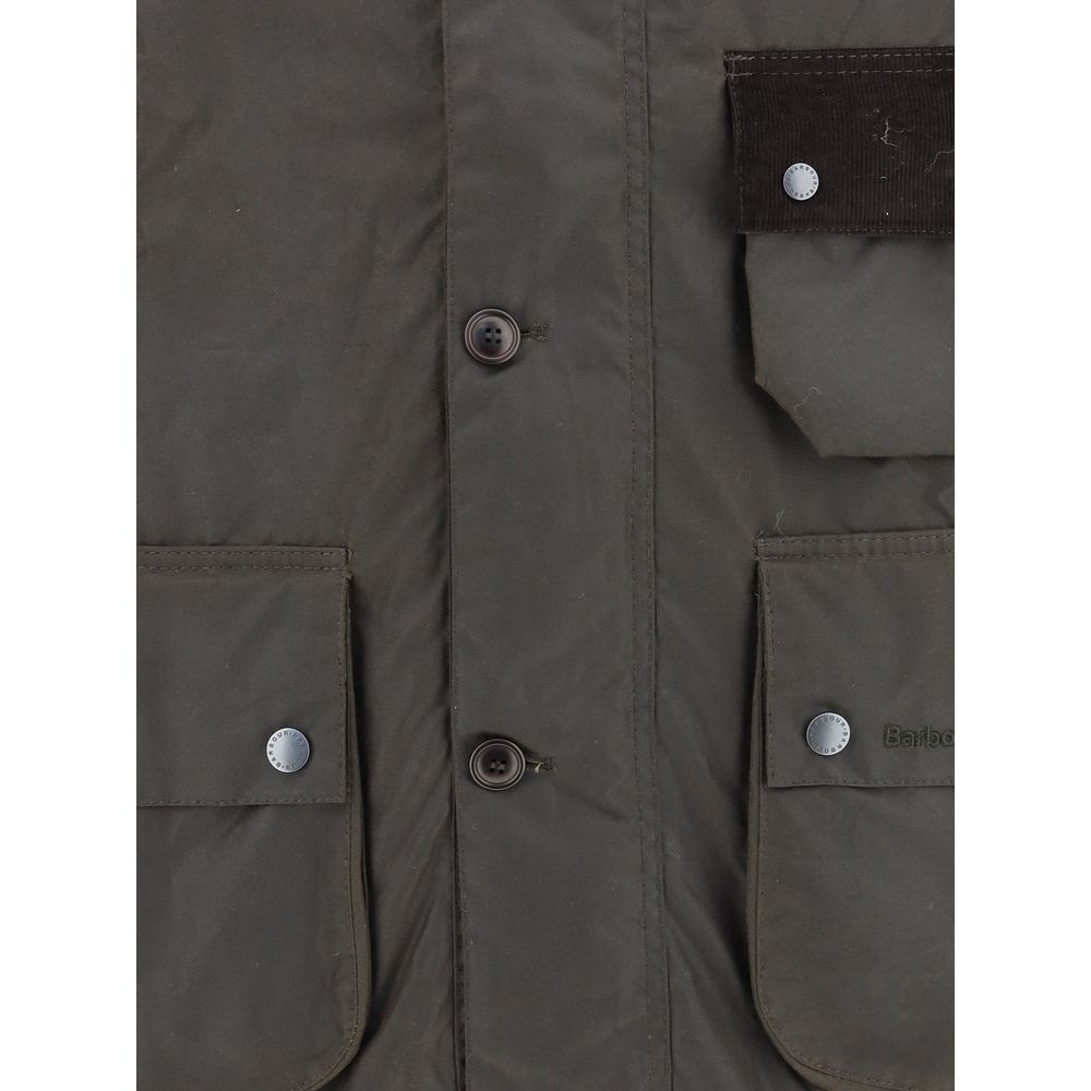 Brown Cotton Trench Coat