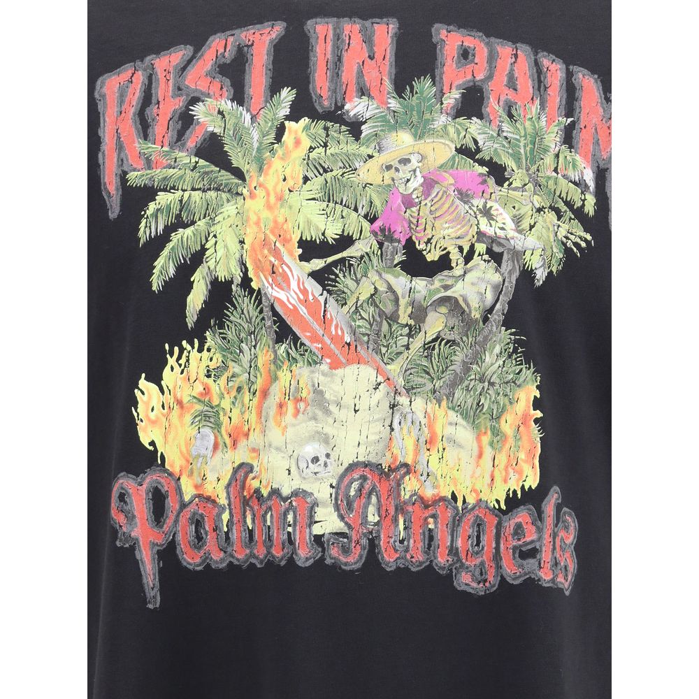 Black Cotton T-Shirt