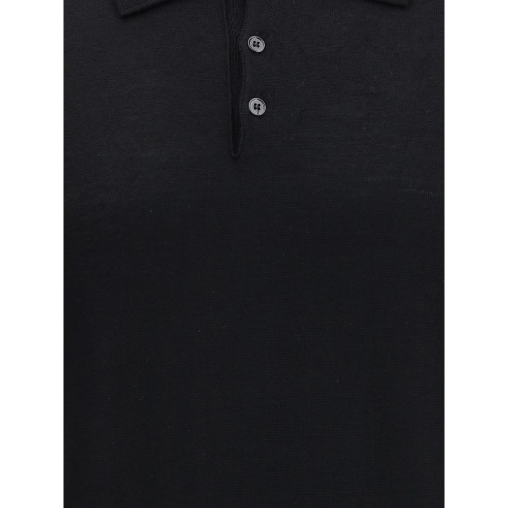 Black Wool Sweatshirt