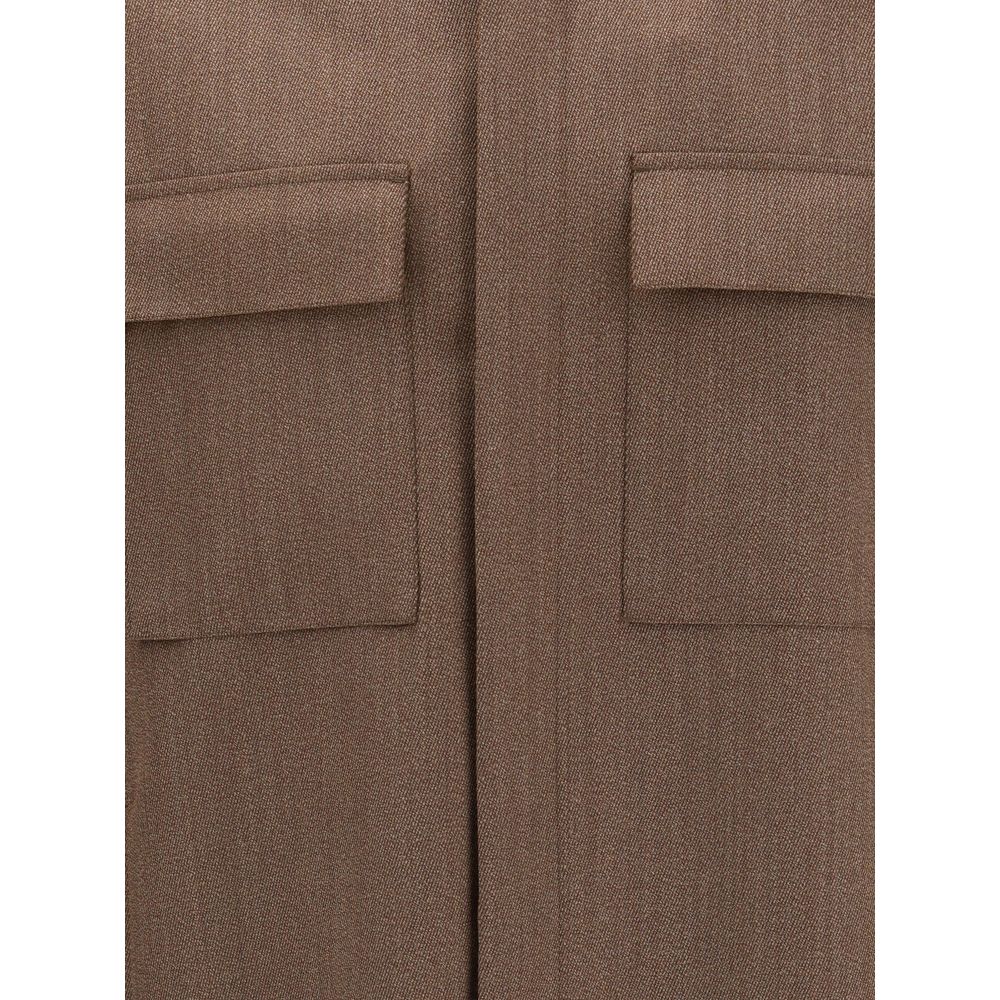 Brown Wool Coat