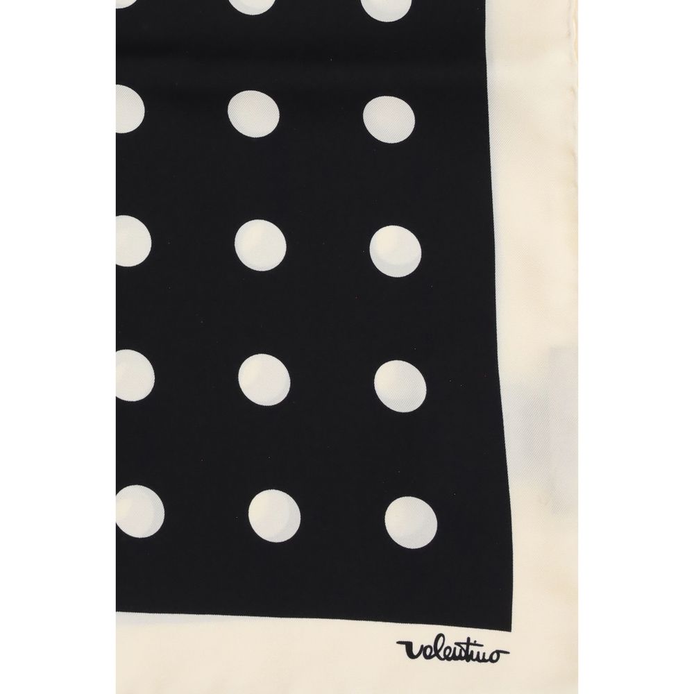 Black Silk Scarf