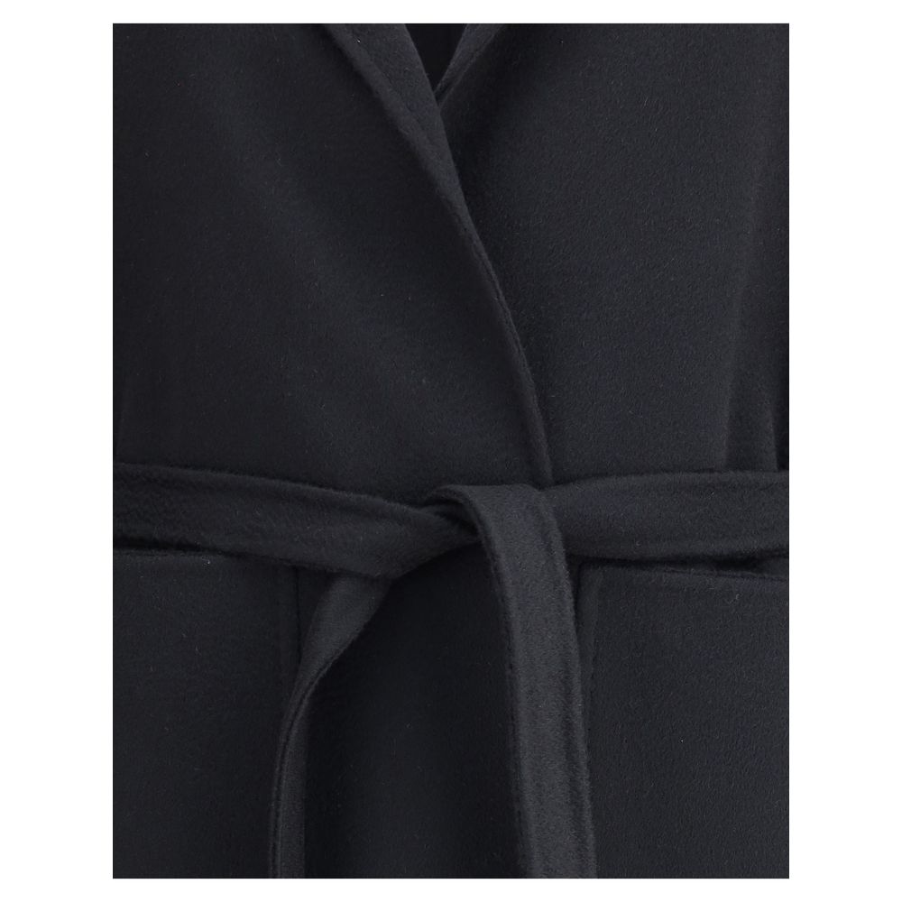 Black Cashmere Coat