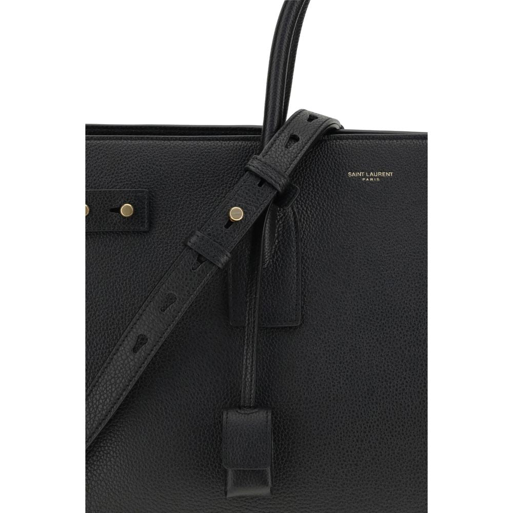 Black Calf Leather Bos Taurus Handbag