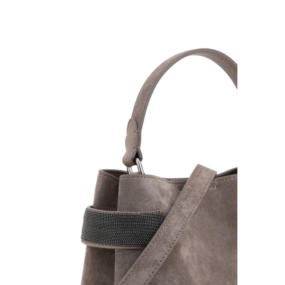 Brown Calf Leather Bos Taurus Shoulder Bag