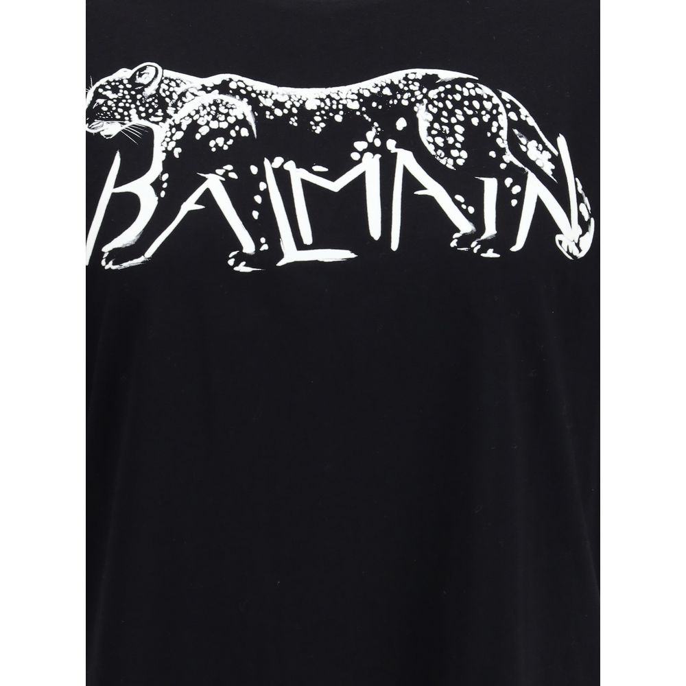 Black Cotton T-Shirt