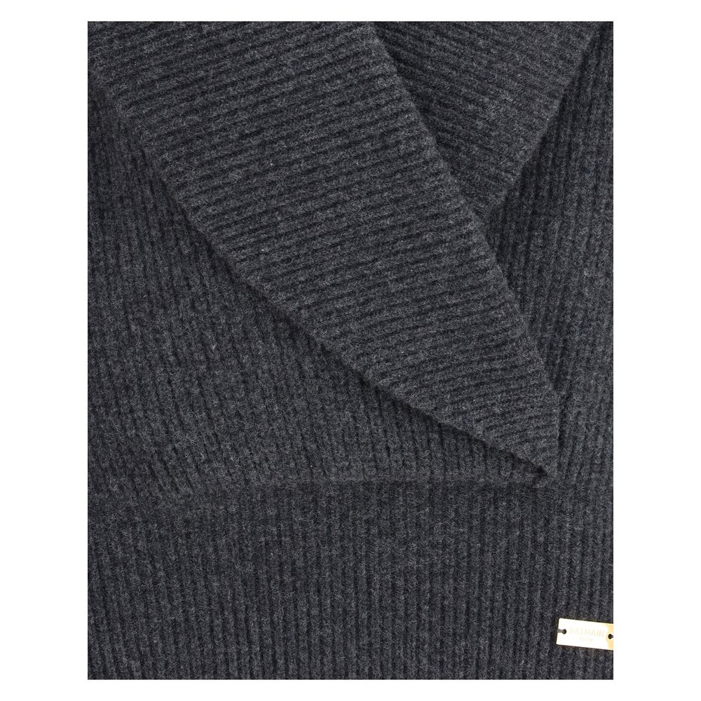 Gray Wool Sweatshirt