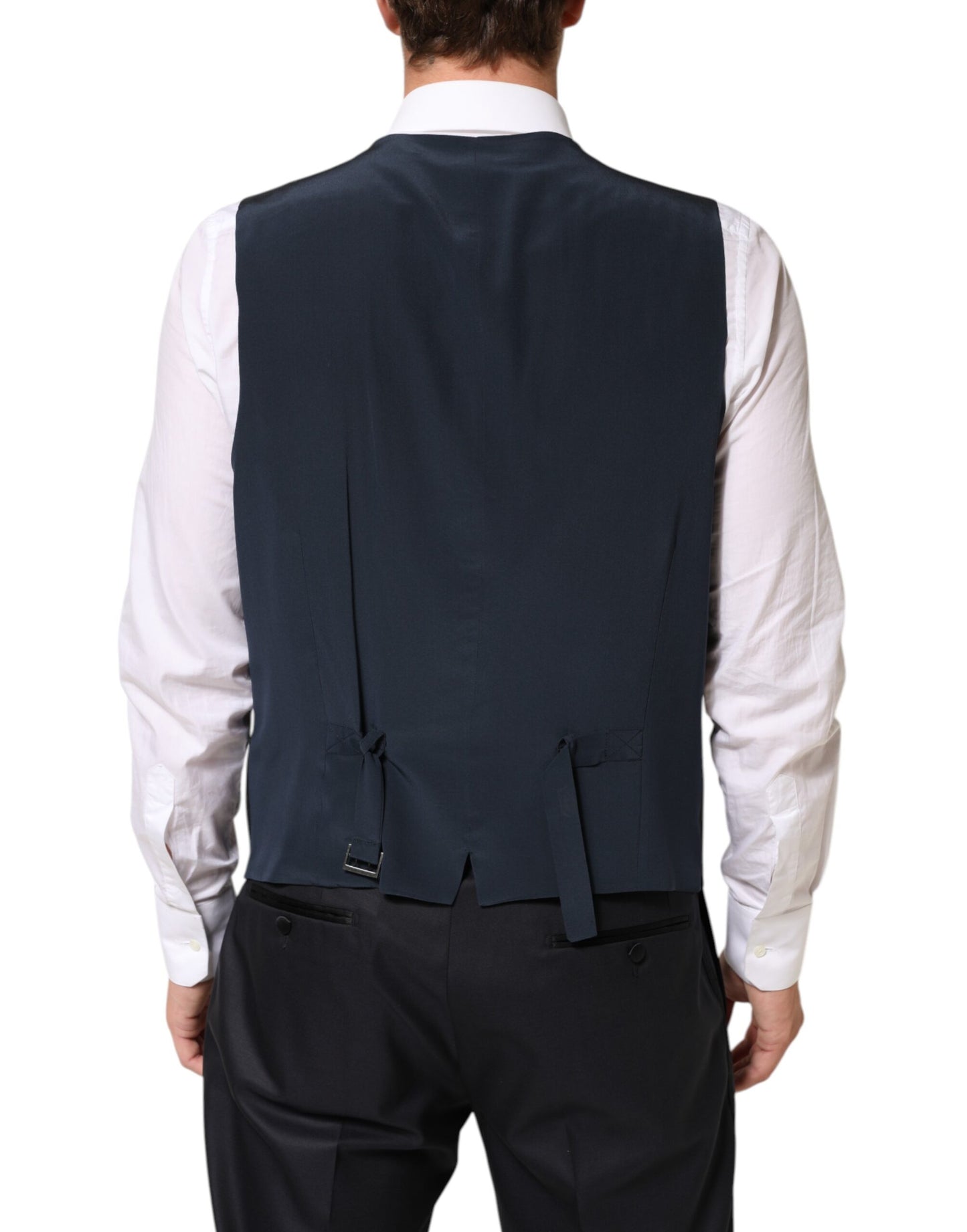 Black MARTINI 2 Buttons Suit 3 Piece Suit