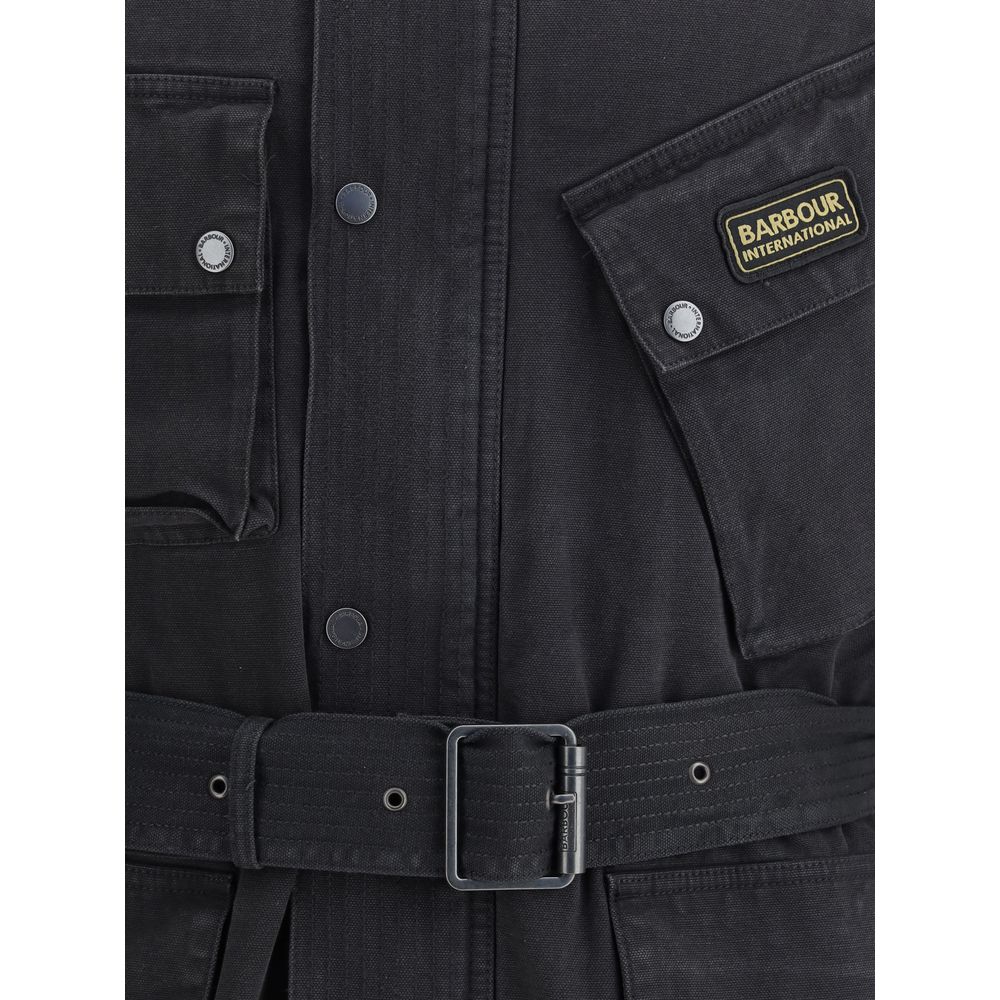 Black Cotton Coat