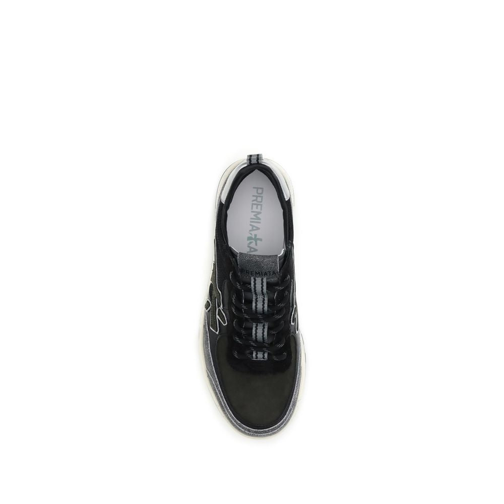 Multicolor Calf Leather Bos Taurus Chunky Sneakers