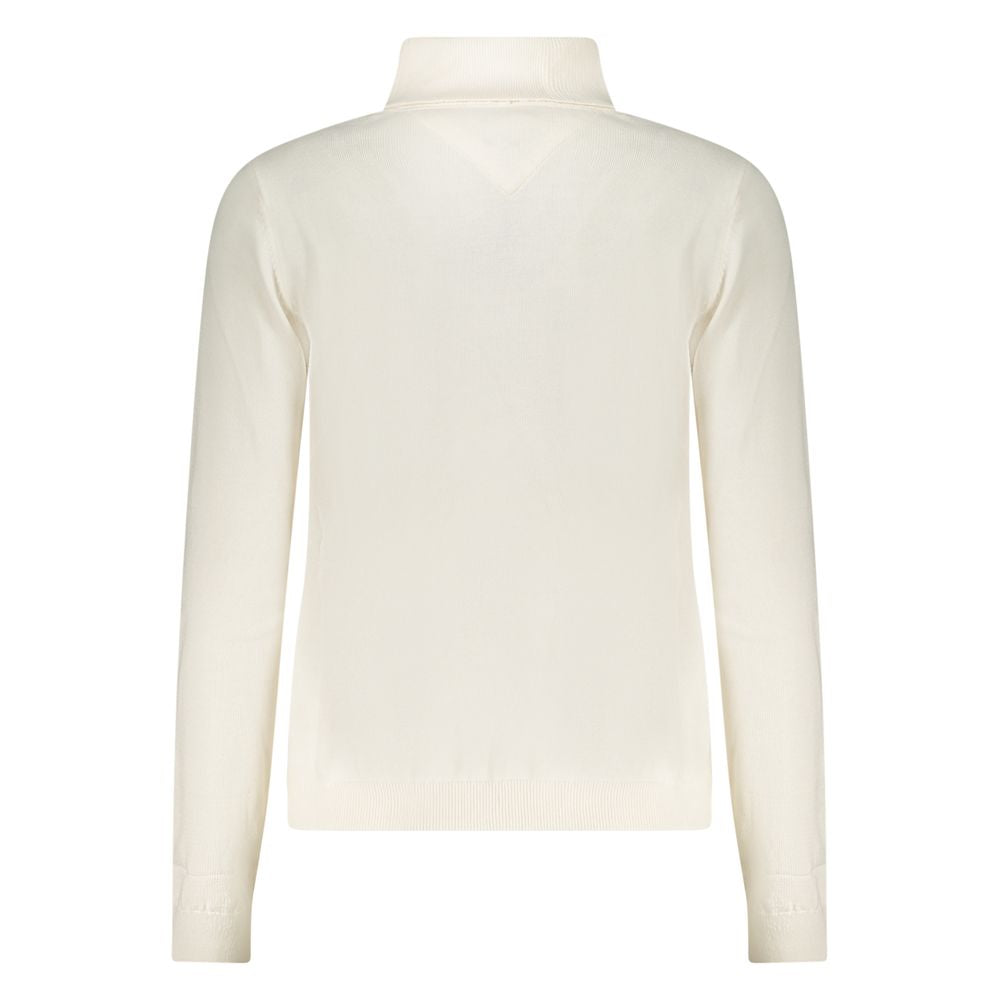 White Cotton Women Sweater