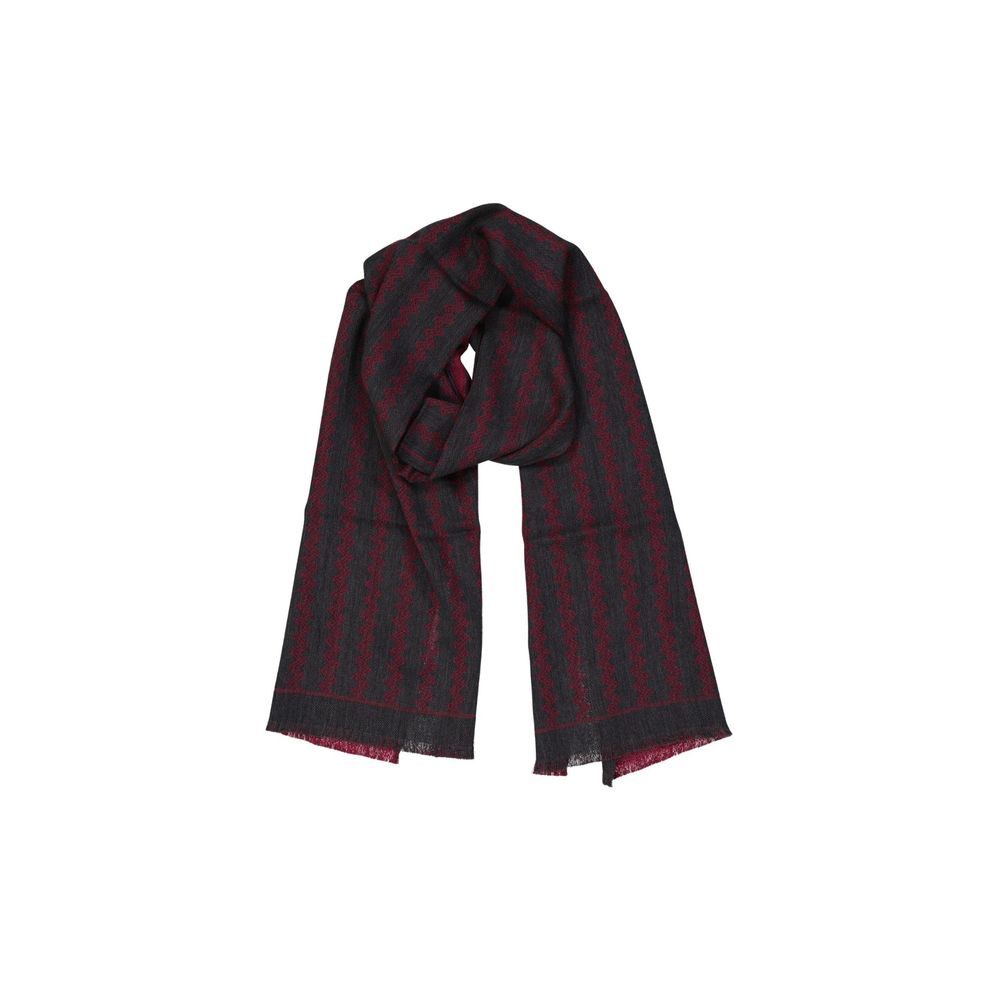 Gray Wool Scarf