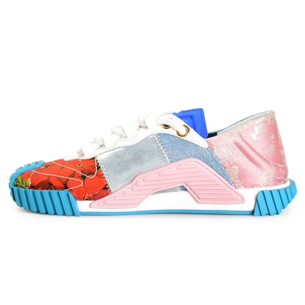 Zapatillas de algodón multicolor
