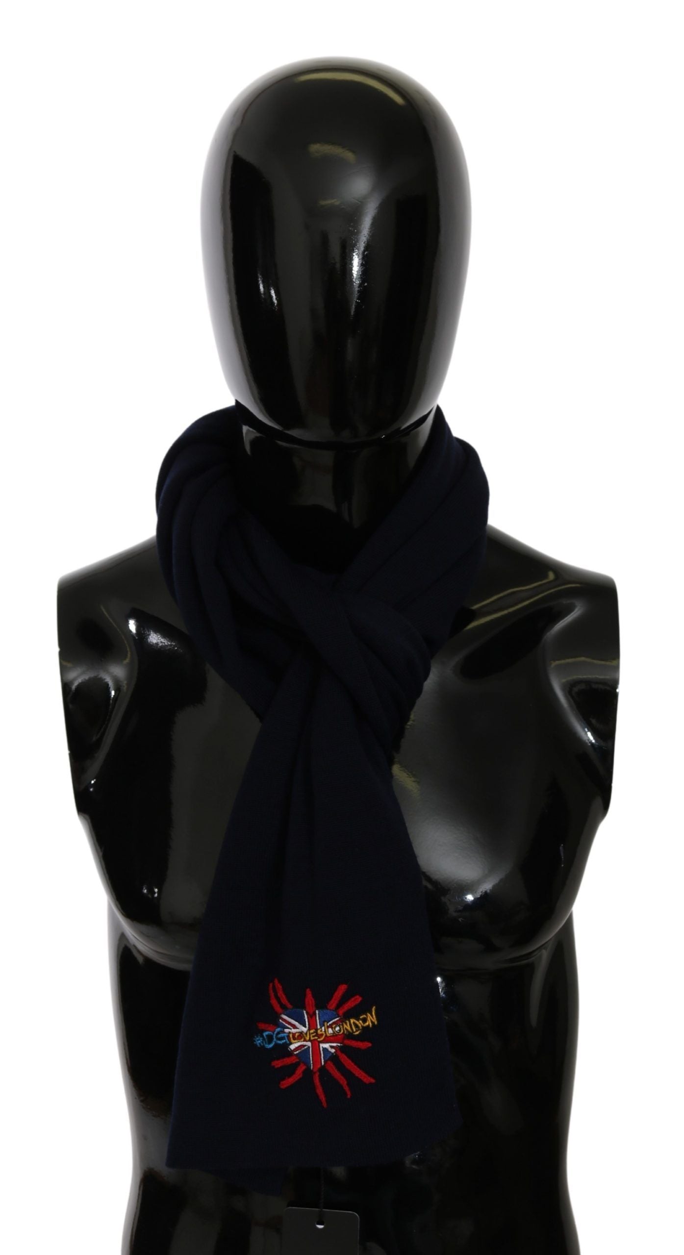 Elegant Virgin Wool Men's Scarf