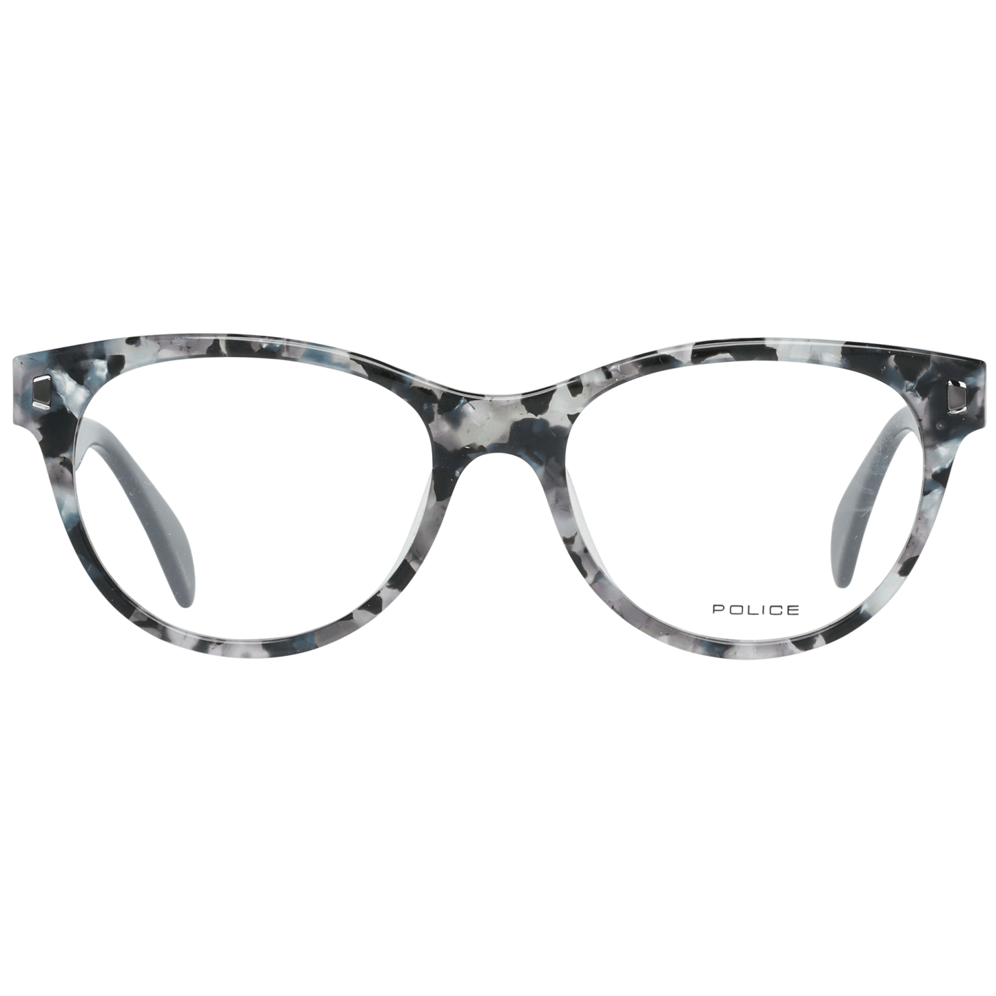 Elegante graue Vollrandbrille für Damen