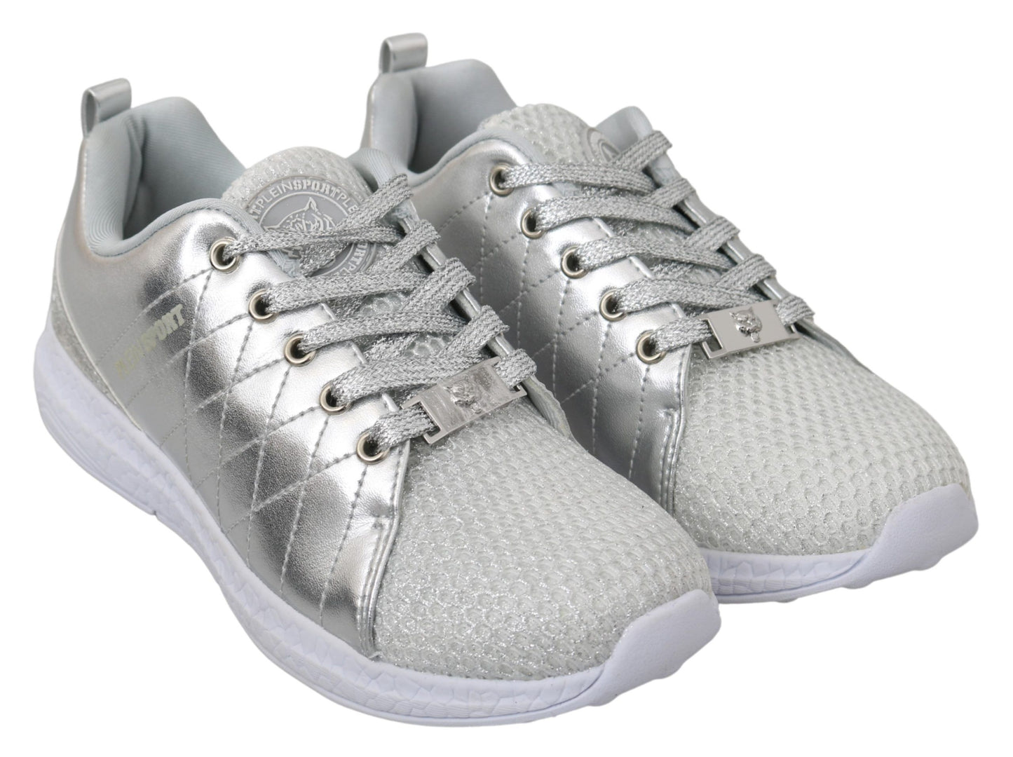 Sleek Silver Sneakers for Trendsetters