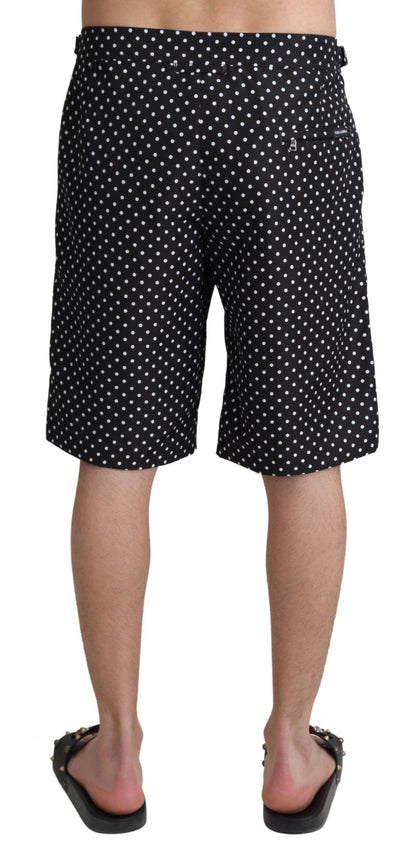 Badehose mit Polka Dot-Print