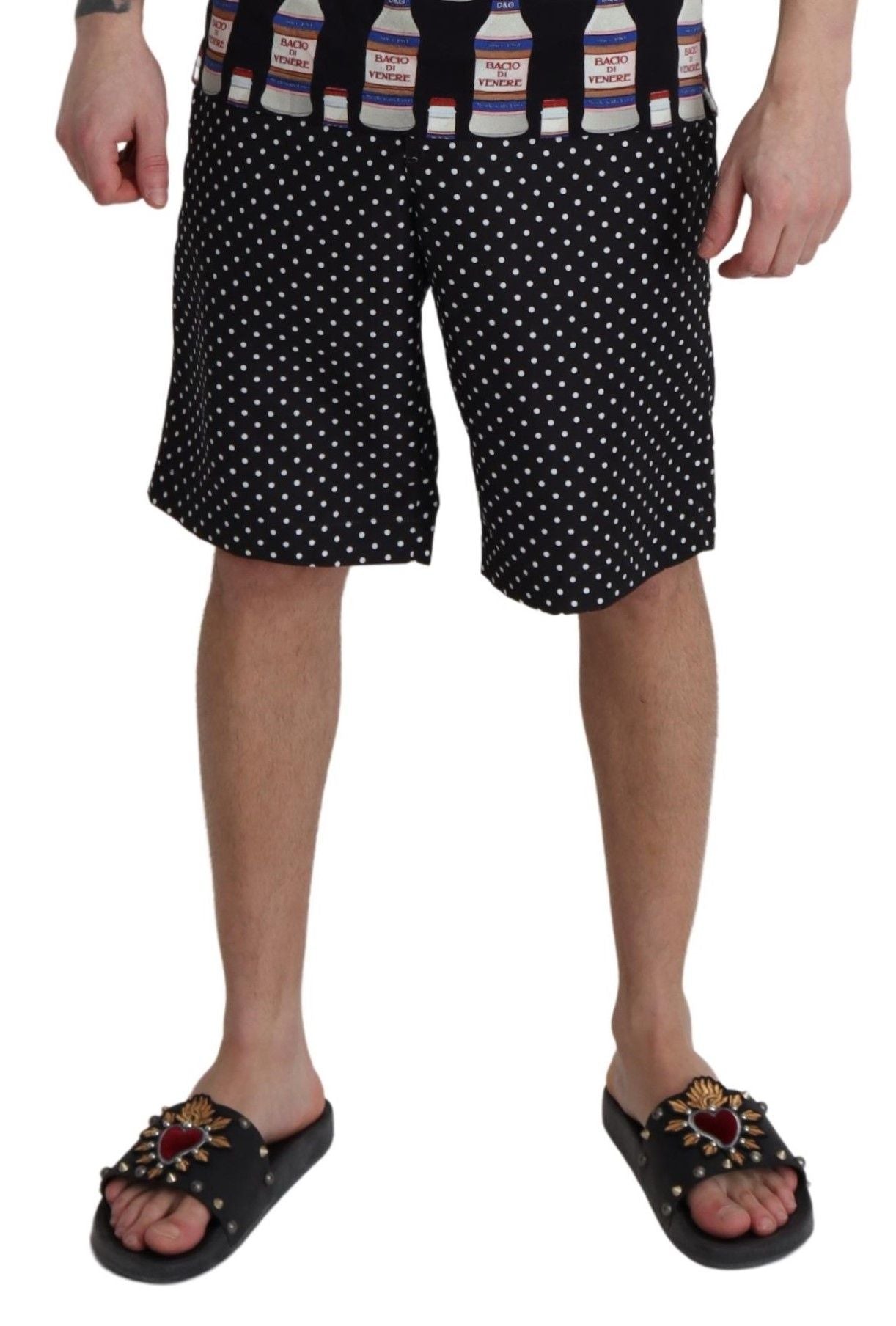 Badehose mit Polka Dot-Print