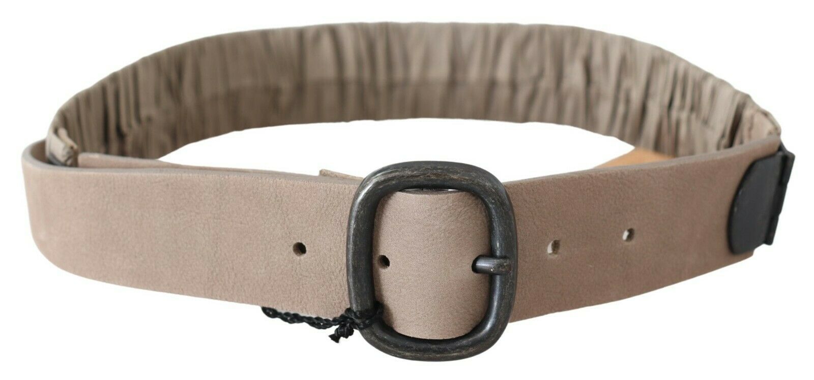 Elegant Brown Leather Fashion Belt