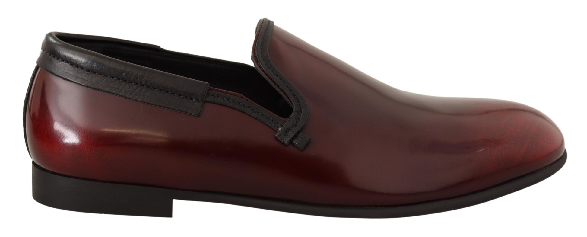 Edle Bordeaux Lederloafer