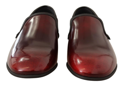 Edle Bordeaux Lederloafer