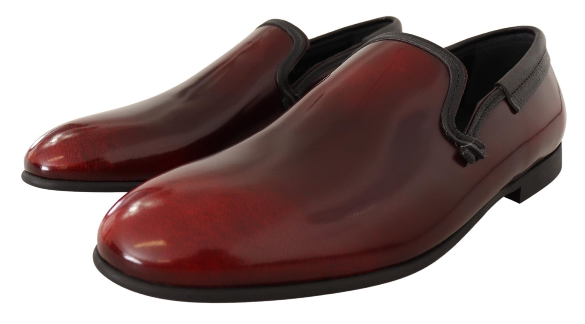 Edle Bordeaux Lederloafer