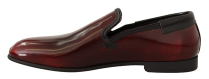 Edle Bordeaux Lederloafer