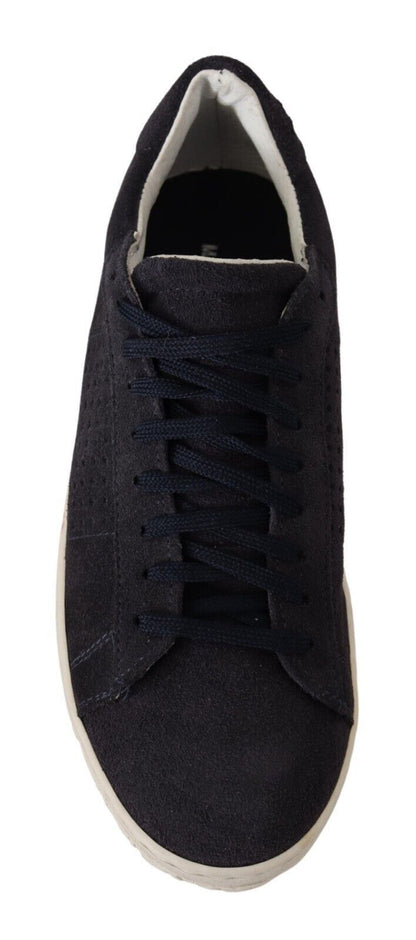 Elegante Low Top Sneakers aus Wildleder