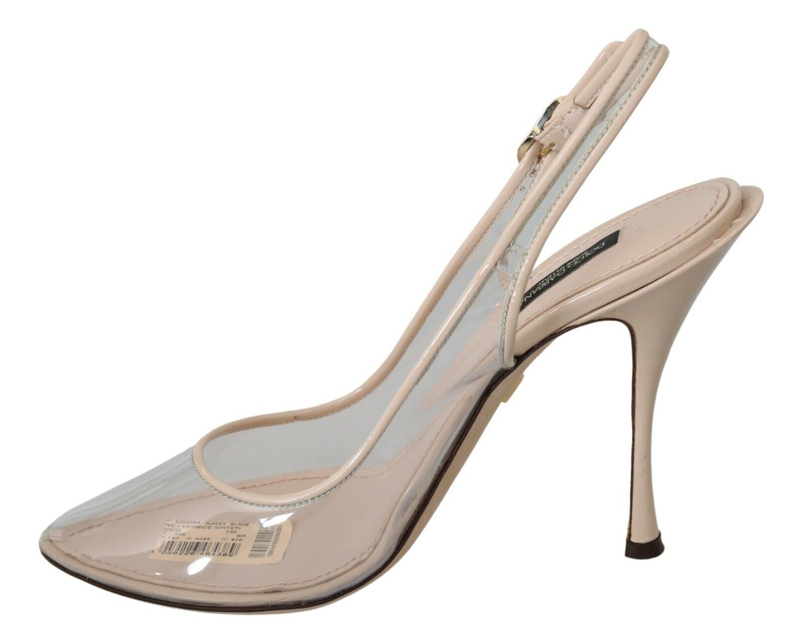 Elegante Slingback Heels in Nude Beige