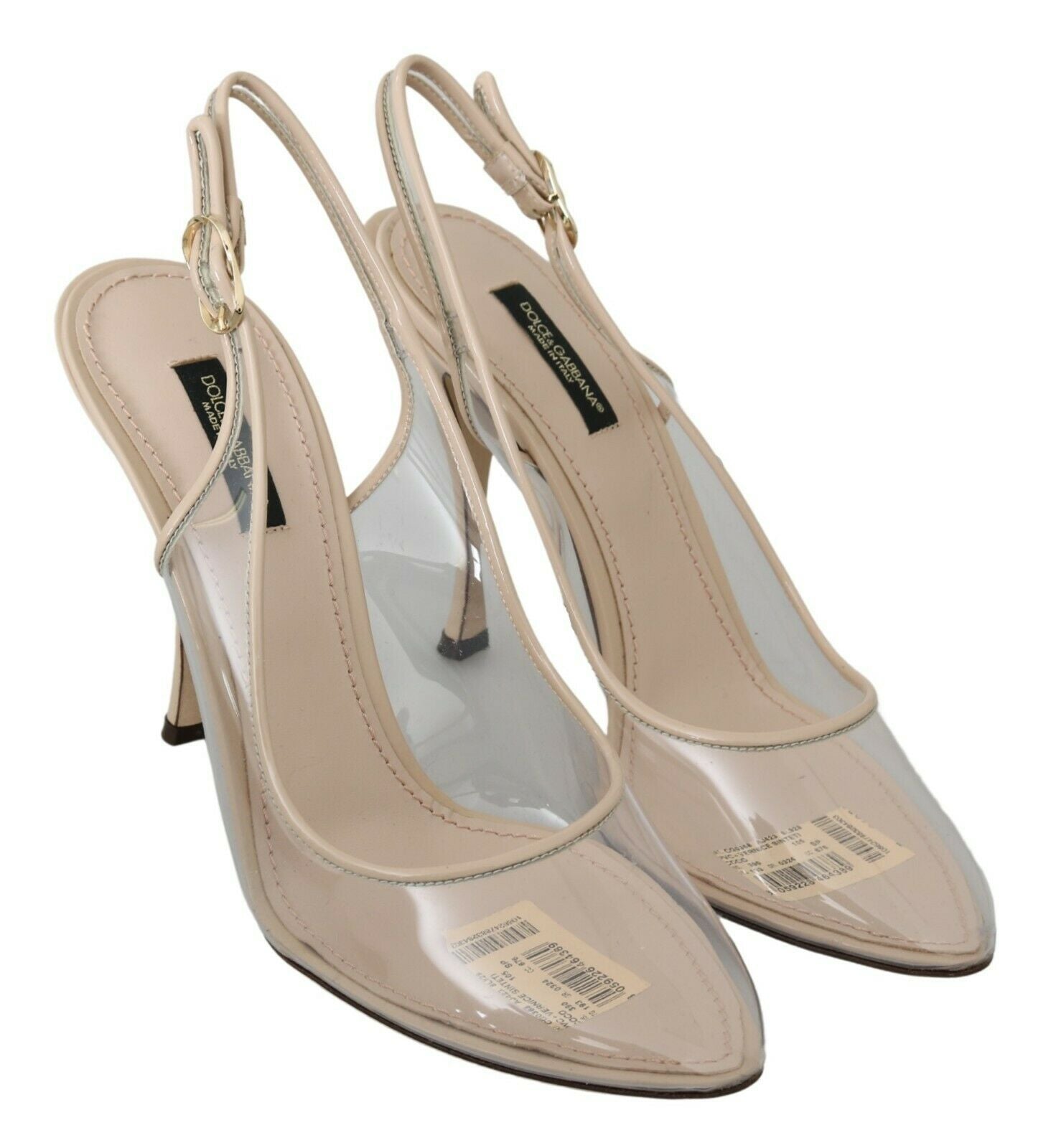 Elegante Slingback Heels in Nude Beige