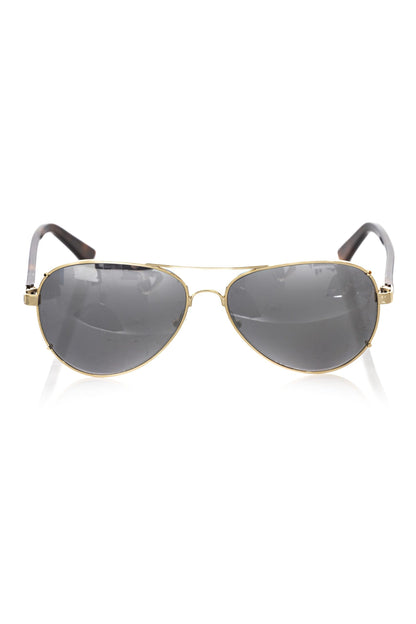 Gold Metallic Fiber Men's Sunglass