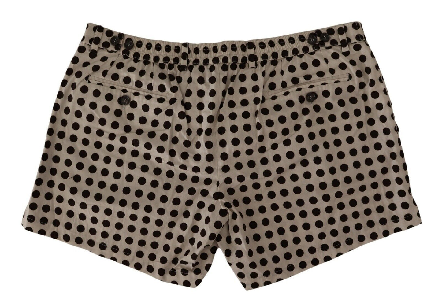 Elegante Shorts aus Baumwolle mit Punkten