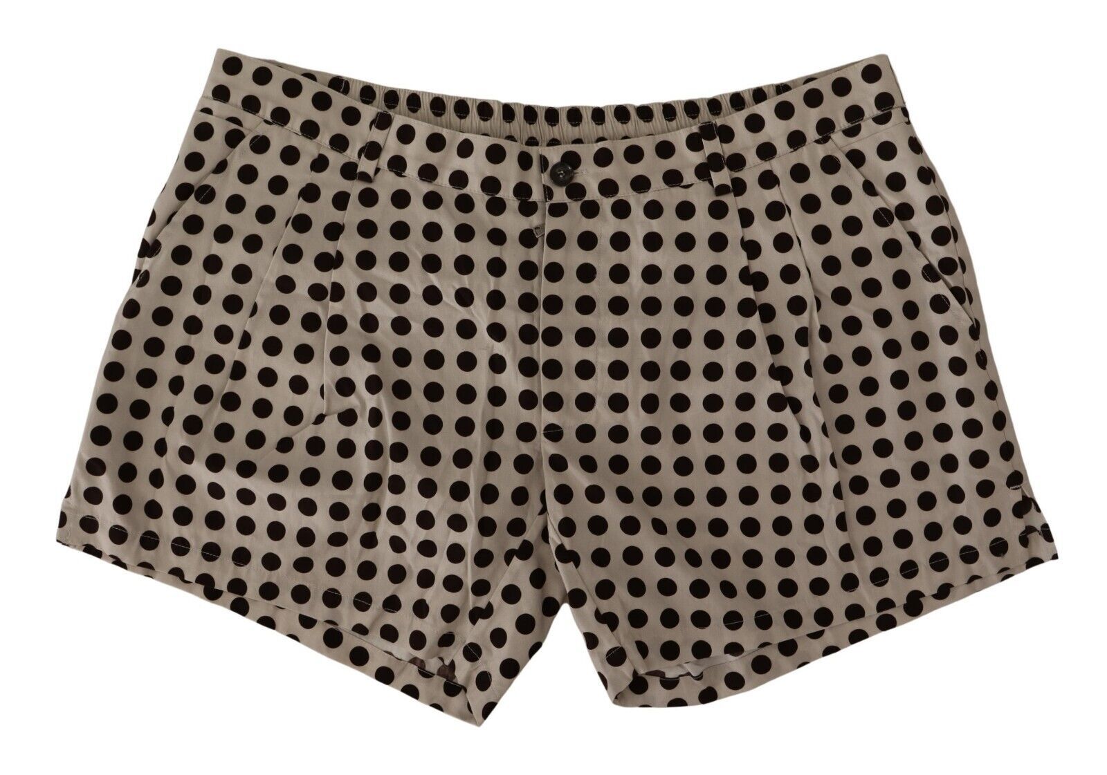 Elegante Shorts aus Baumwolle mit Punkten