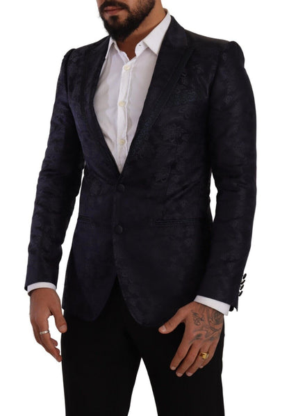 Elegante blazer formal azul oscuro MARTINI